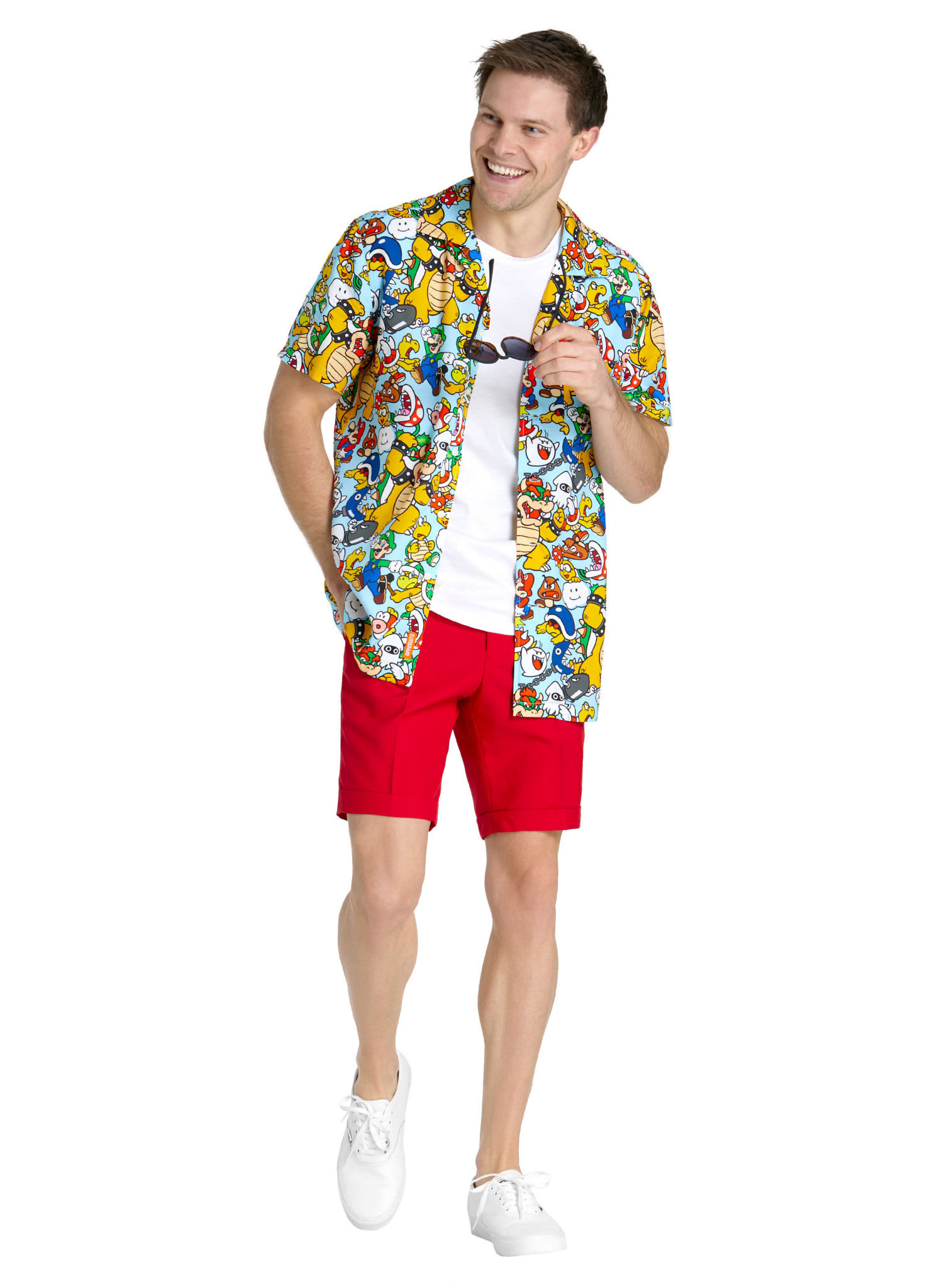 OppoSuits Bowsers Kingdom zomerhemd