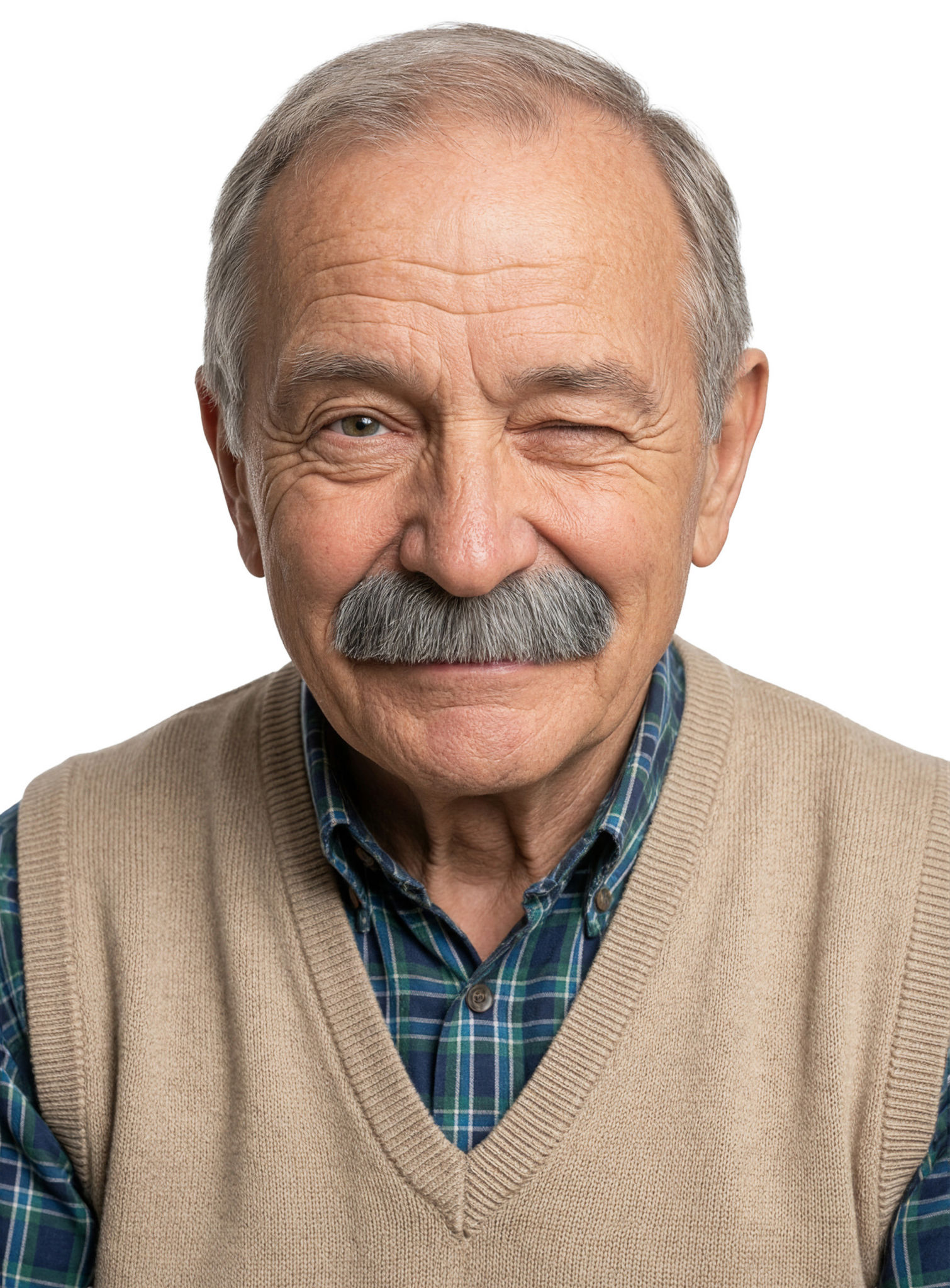 Dicker Schnurrbart