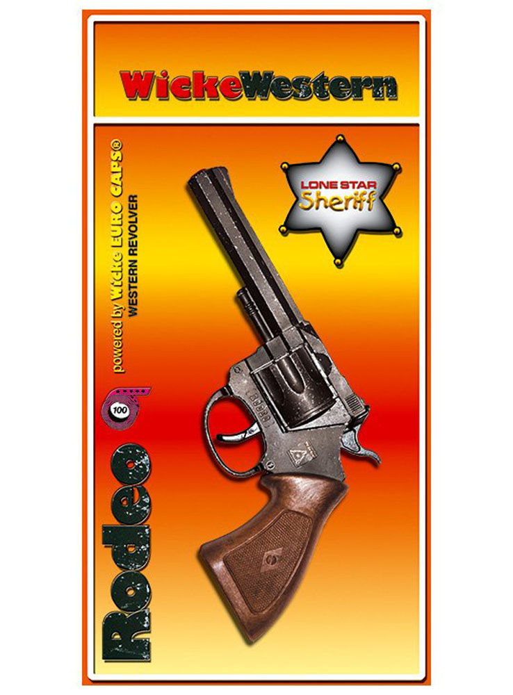 Western pistool Rodeo Antiek, 100-schots