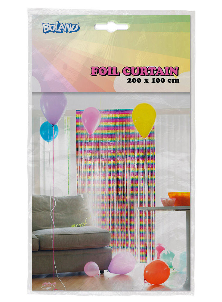Folienvorhang Regenbogen