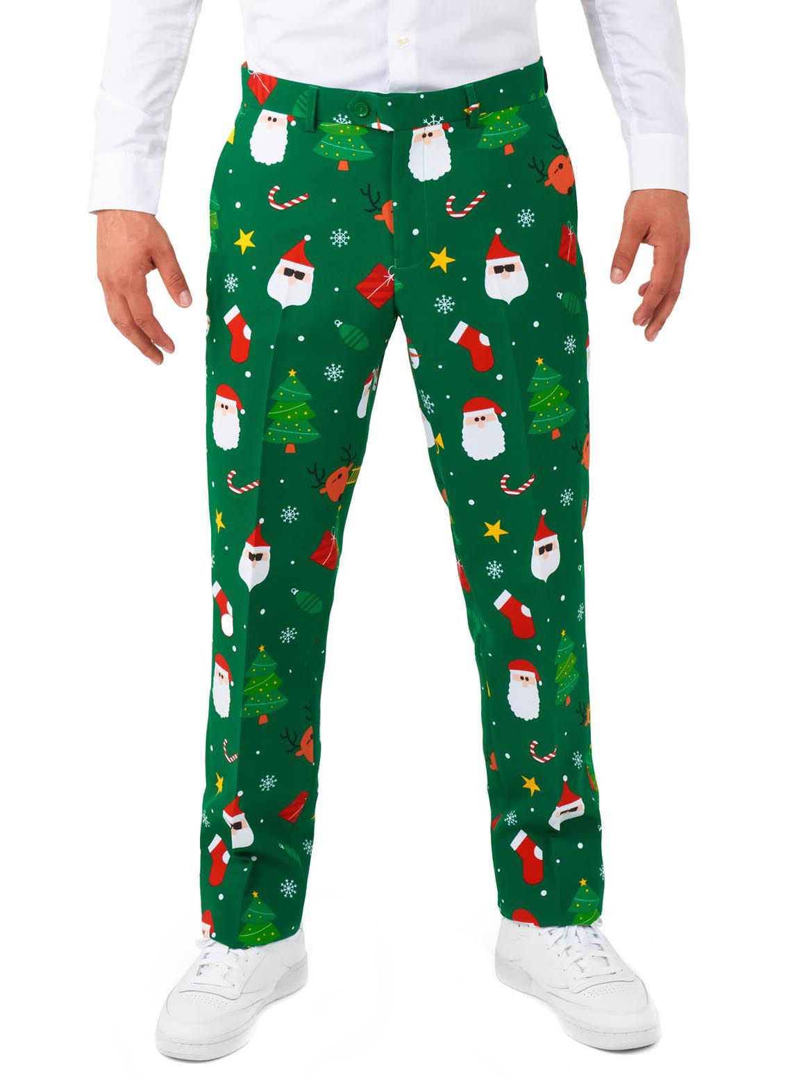 OppoSuits Festivity Green Anzug