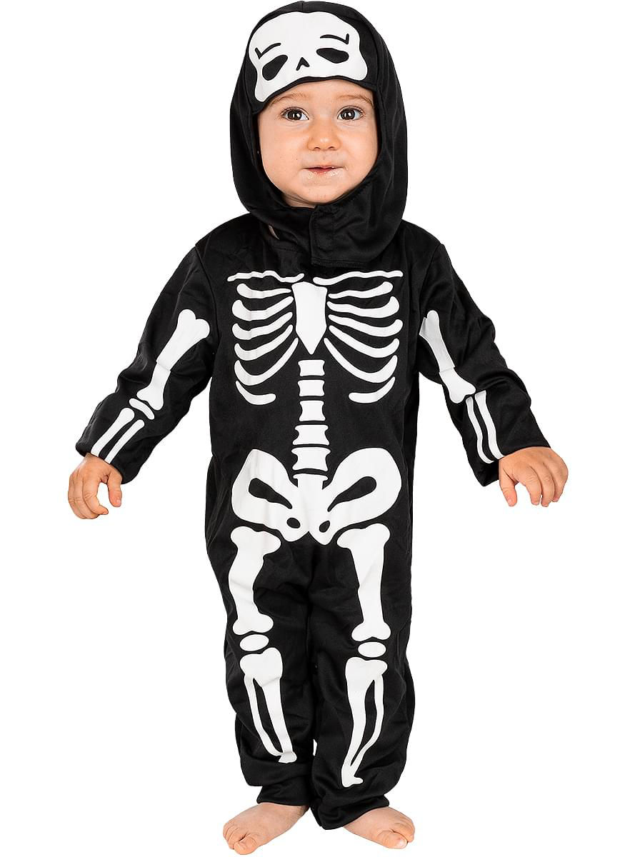 Skelett Kostüm für Babys