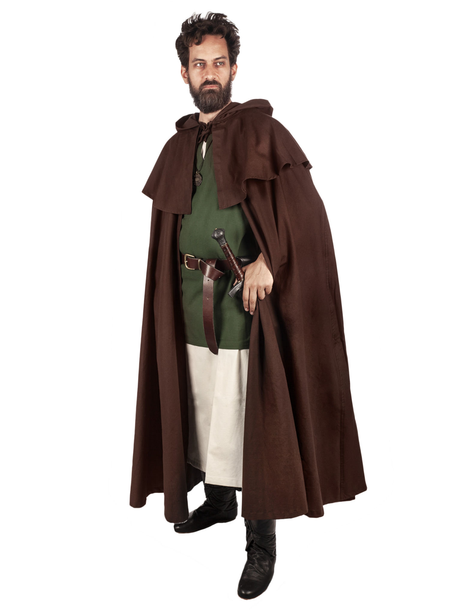 Mittelalter Umhang mit Pelerine - Rothgar