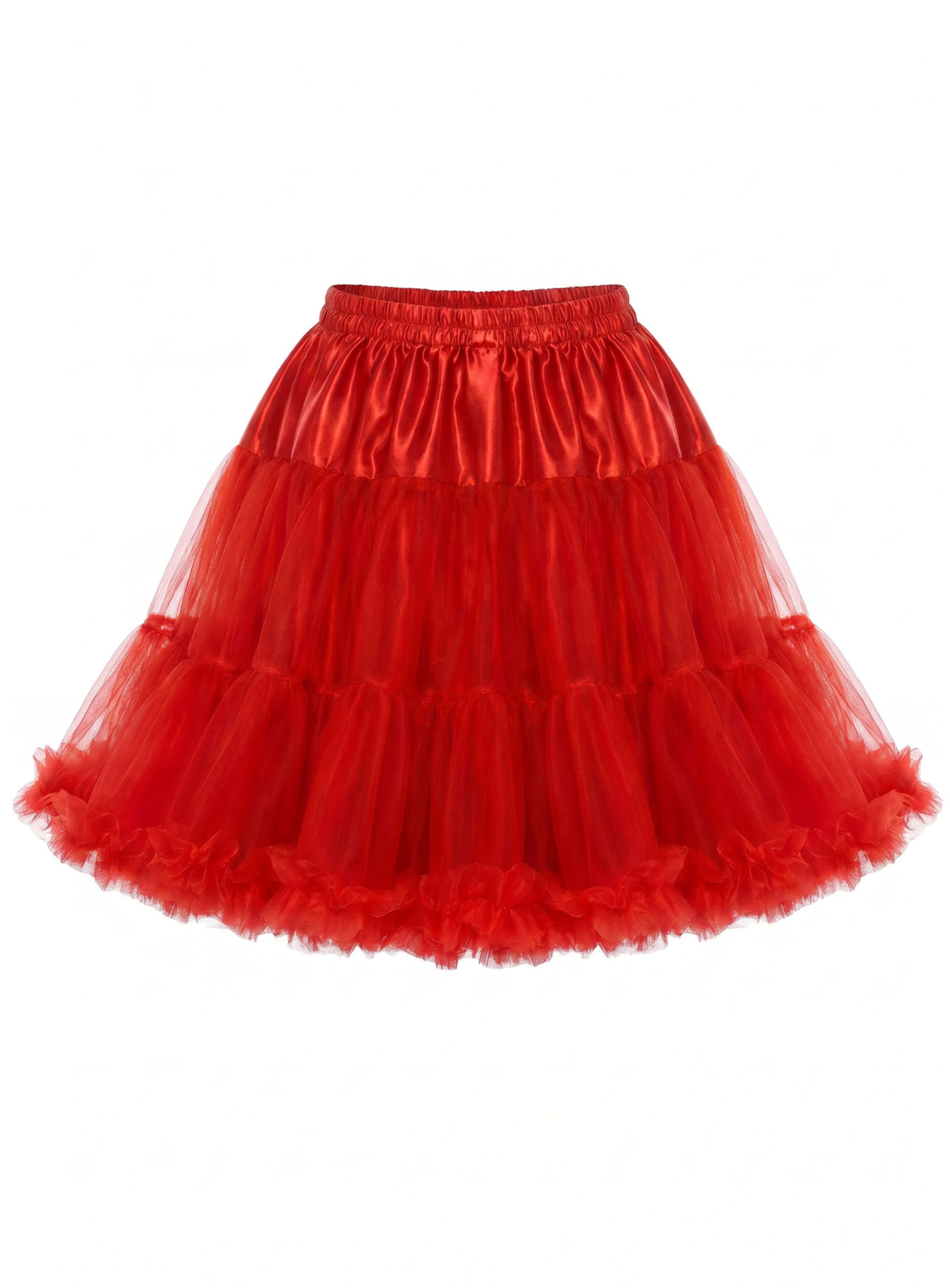 Rüschen Tutu rot