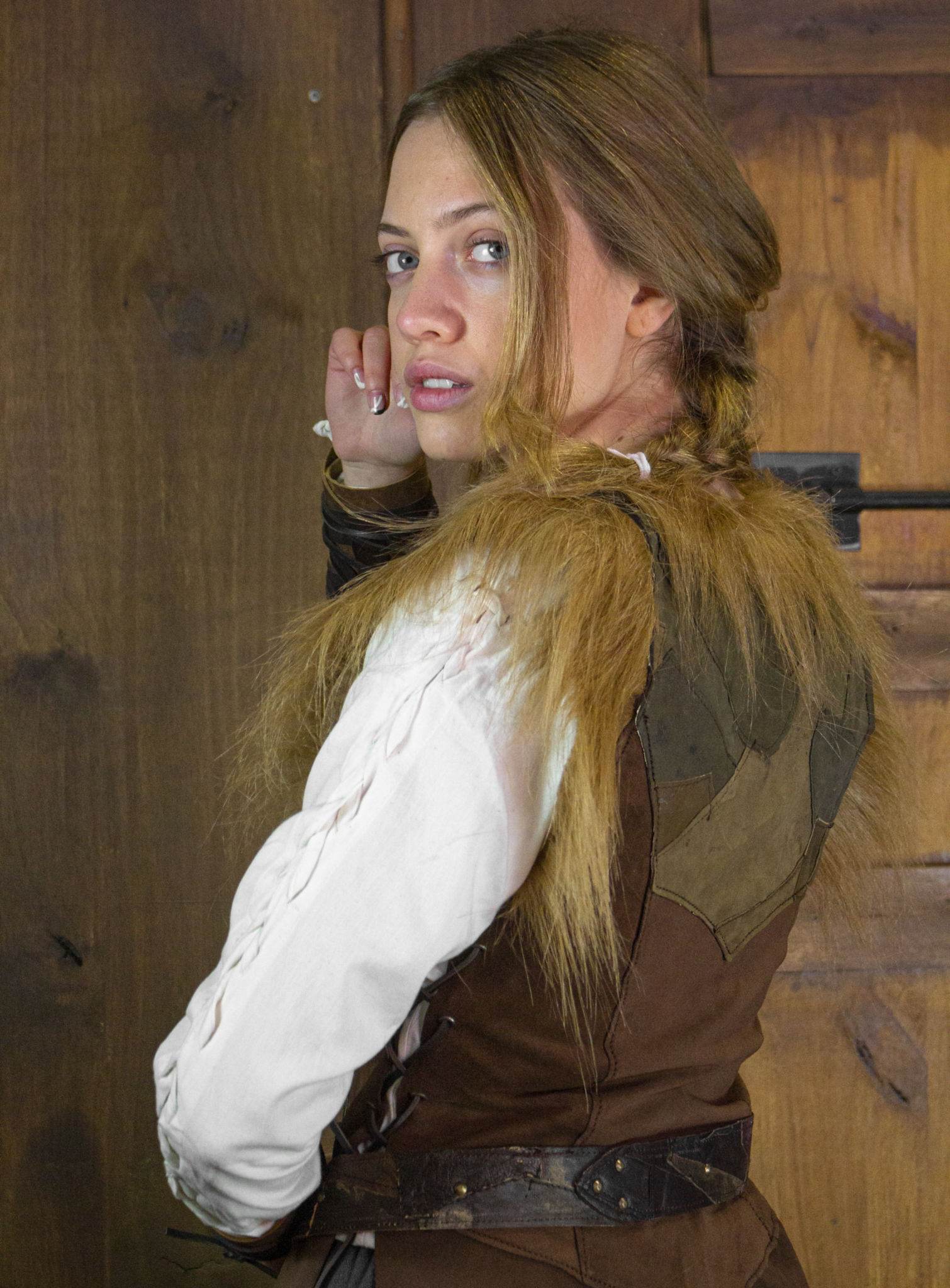 Damen Lederwams - Falkin
