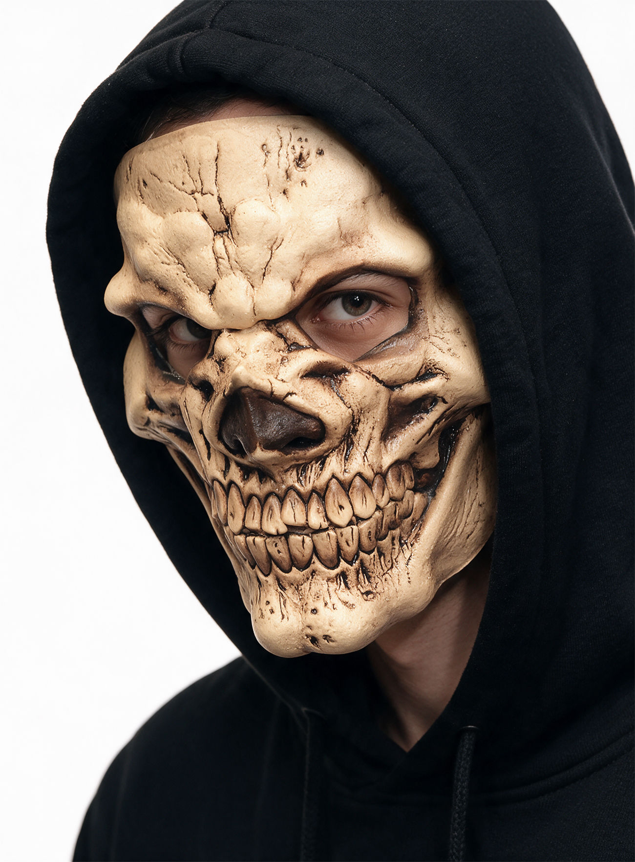 Lachender Schädel Maske des Grauens