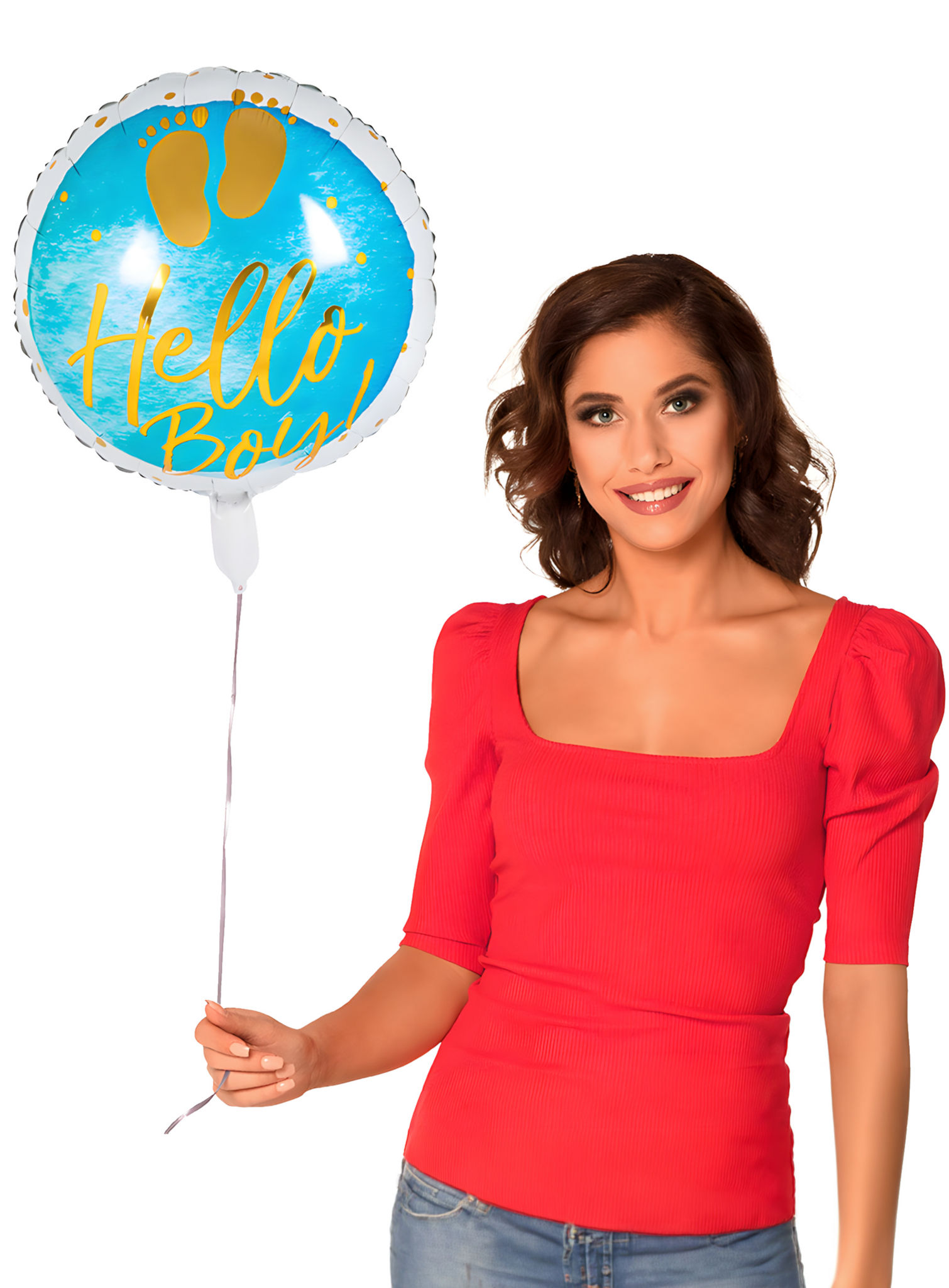 Hello Boy! Folienballon