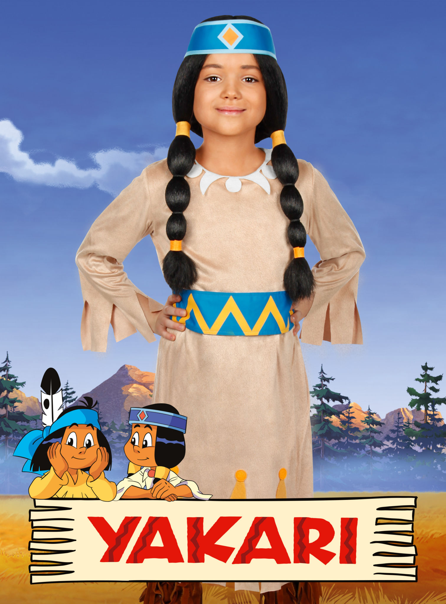 Yakari Regenbogen Kinderkostüm