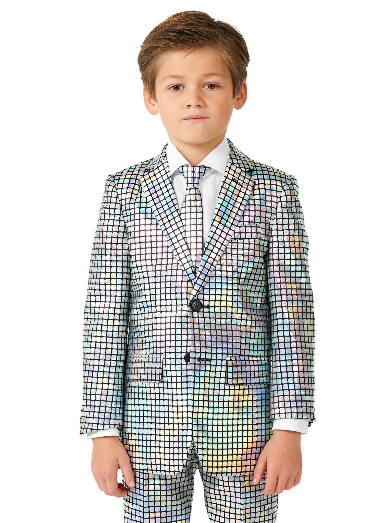 OppoSuits Boys Discoballer Anzug für Kinder