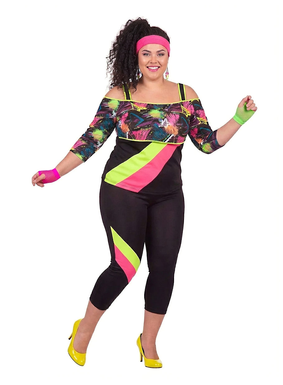 80er Rollerdisco Kostüm für Frauen