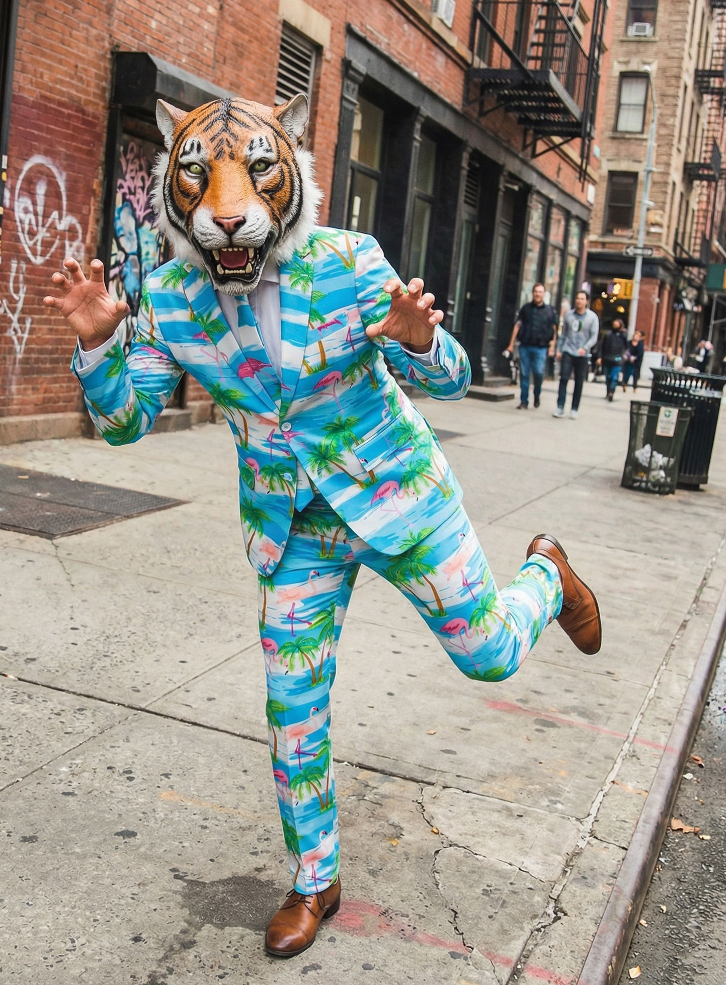 OppoSuits Flaminguy Anzug