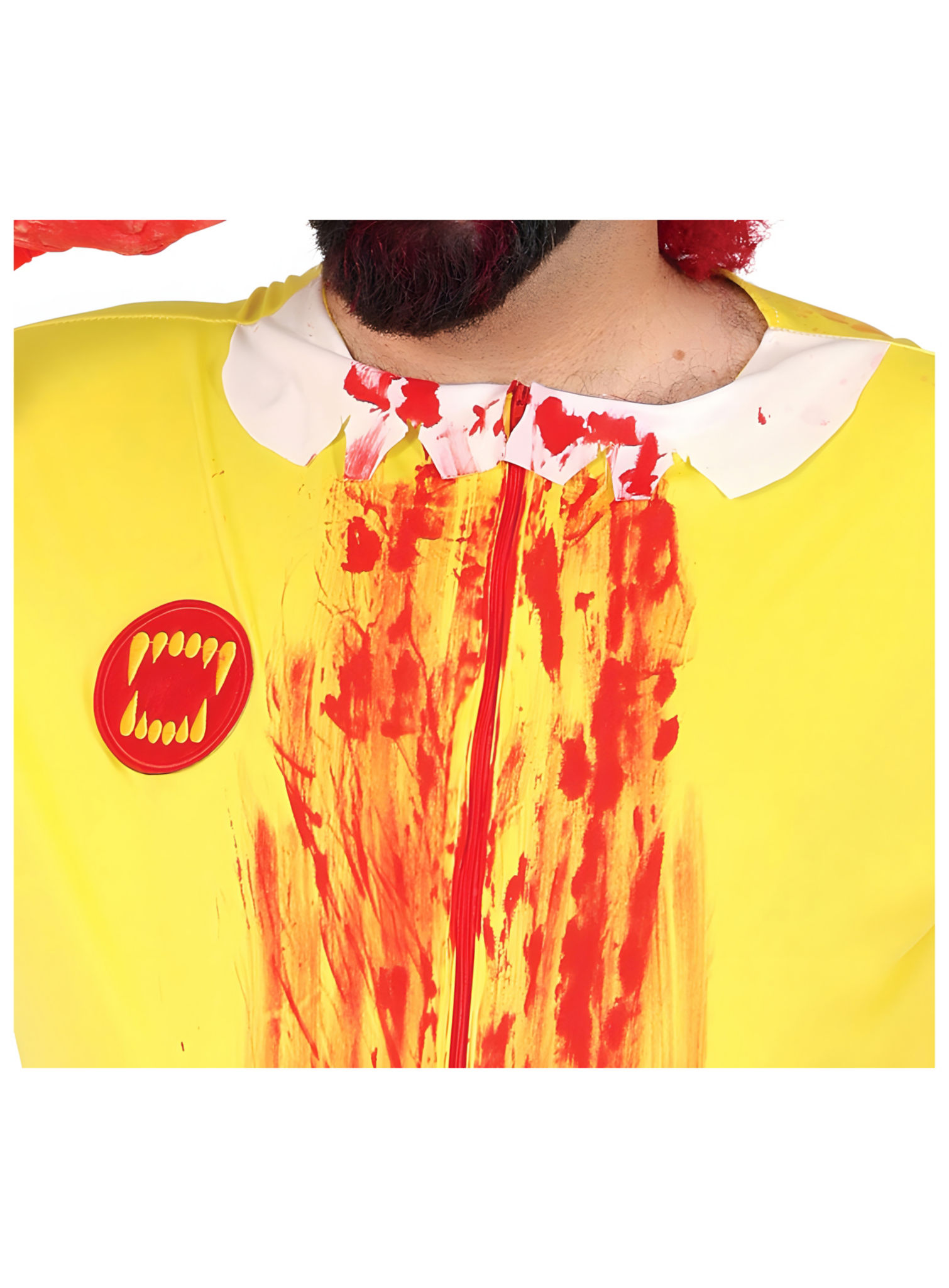 Burgerclown-zombie-kostuum voor heren