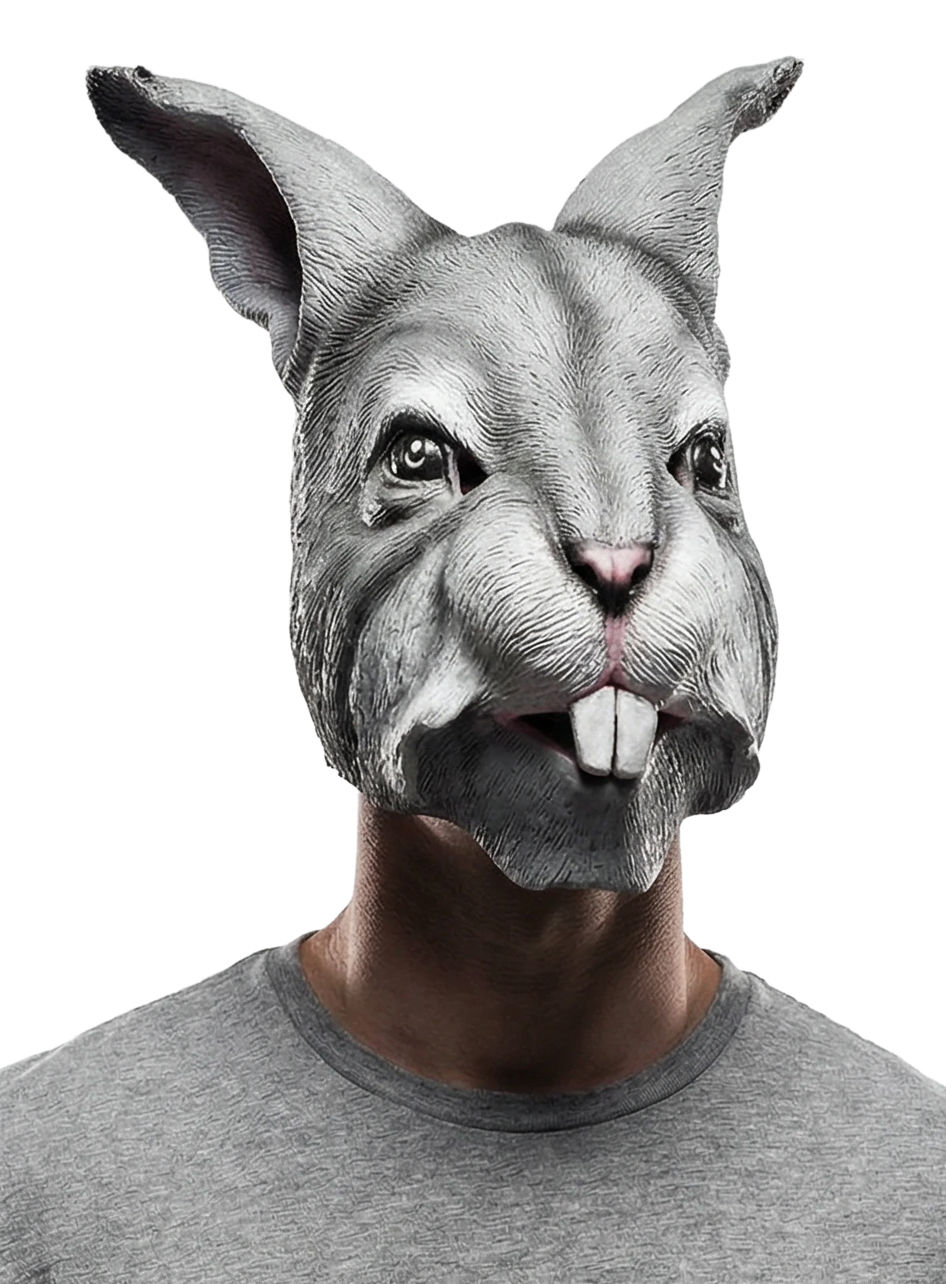 Mümmelmann Maske aus Latex