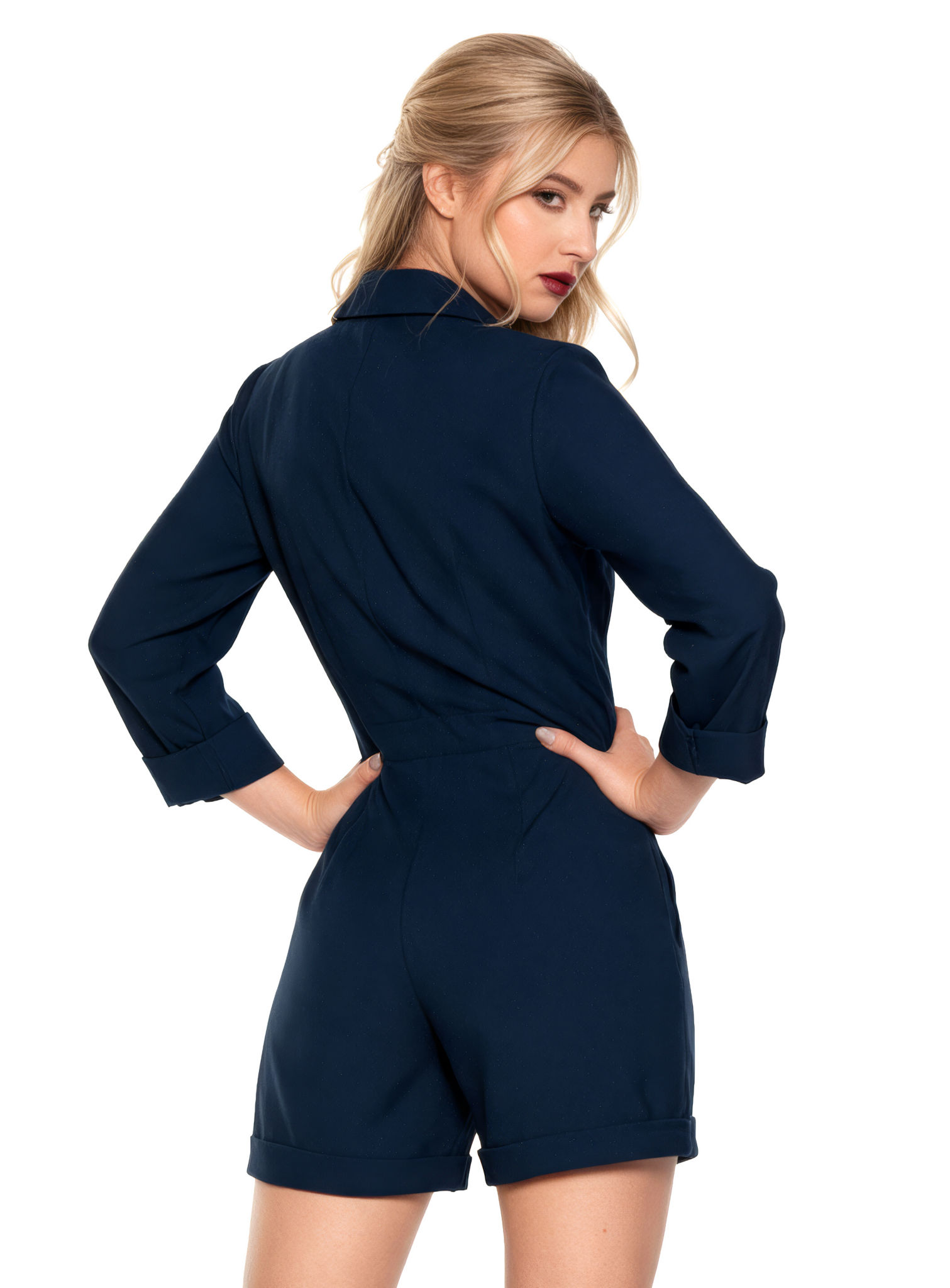 Michelle Myers Halloween Romper blau