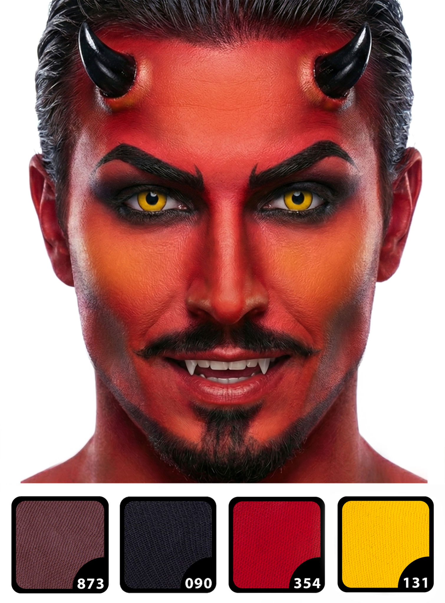 Make-up Set Roter Teufel