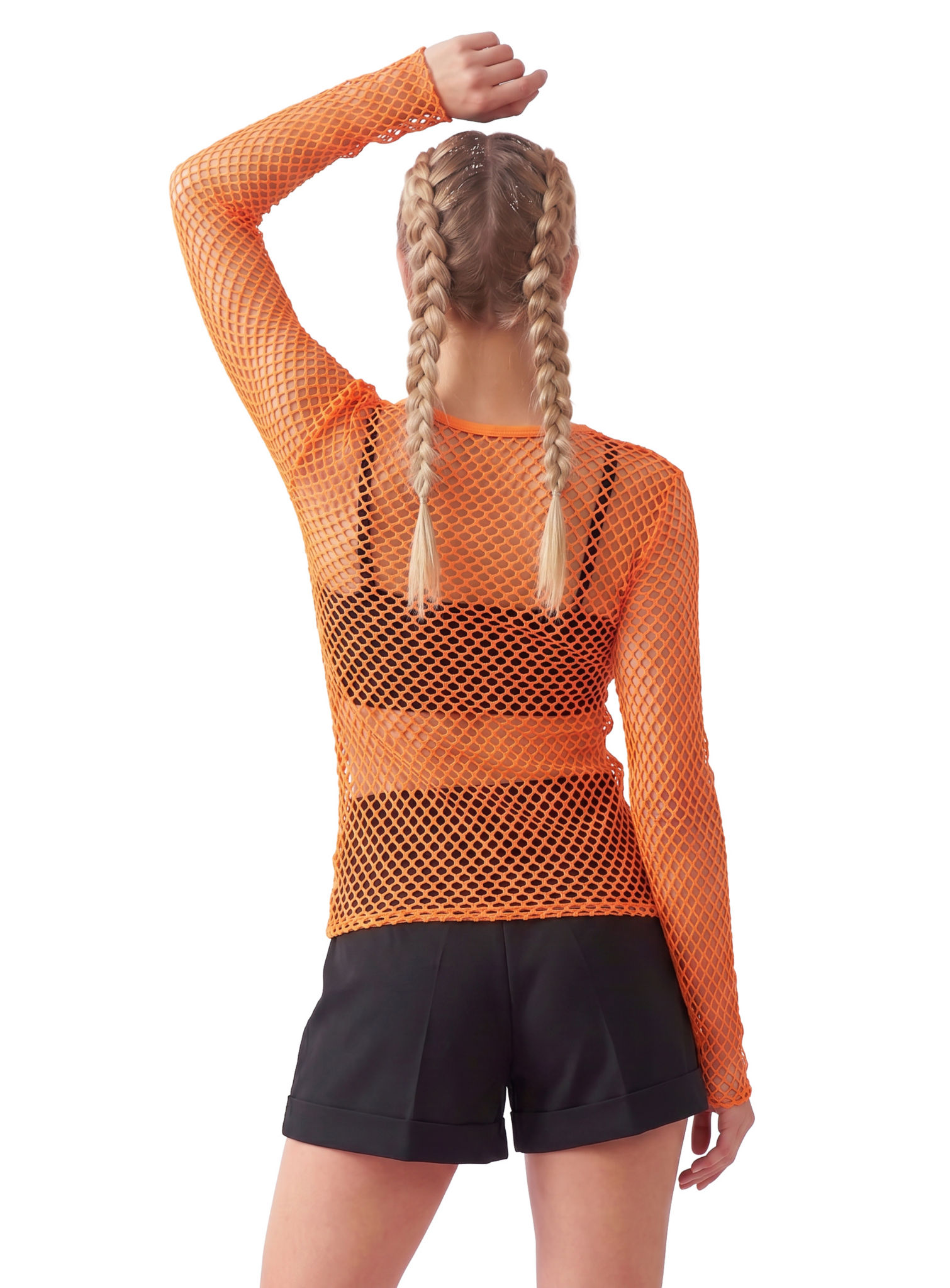 Netzhemd neon-orange