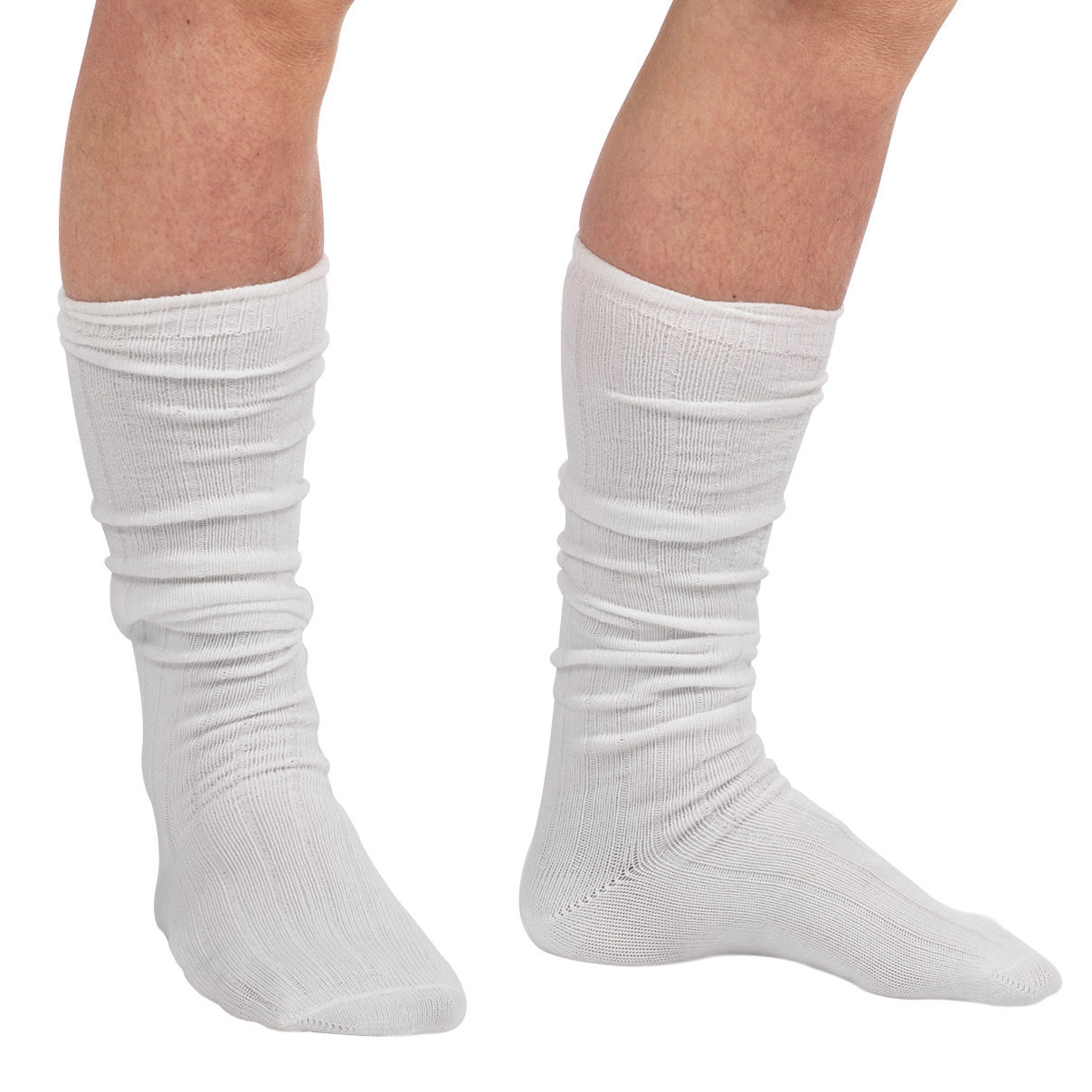 Weiße Tennissocken