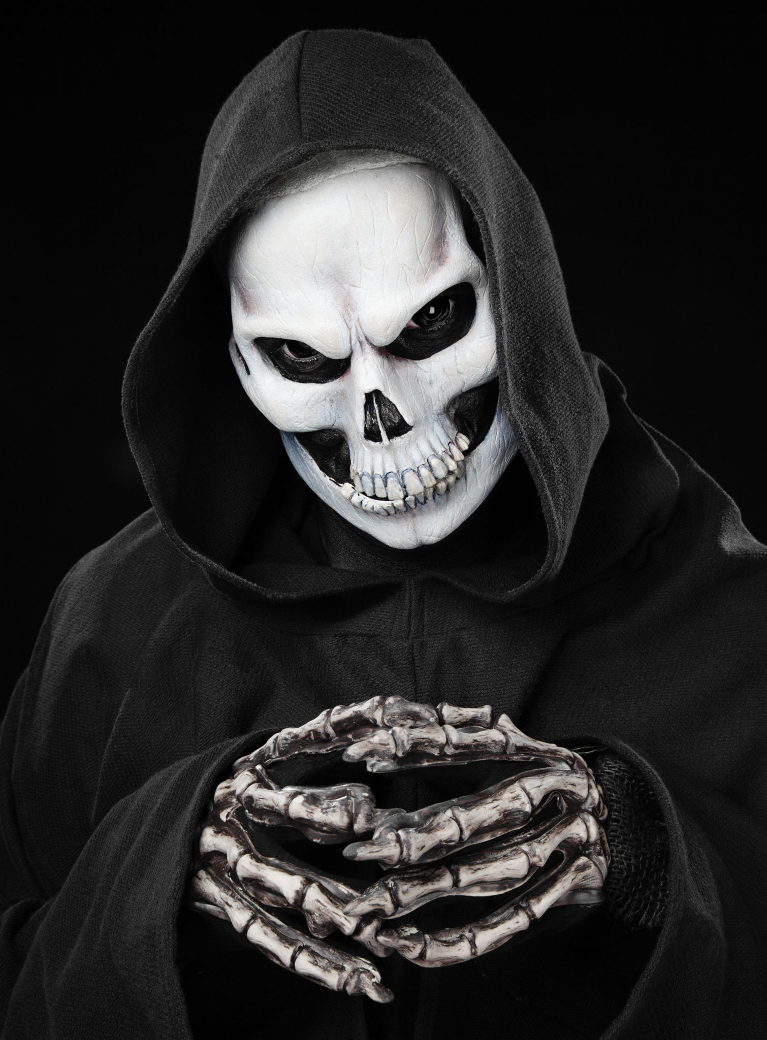 Special FX Totenkopf Maske aus Schaumlatex