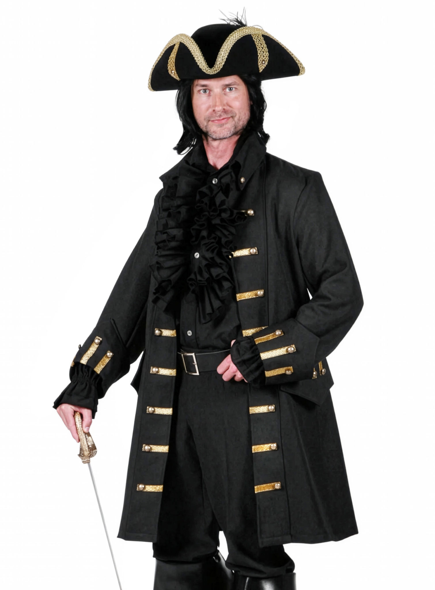 Herren Piratenjacke