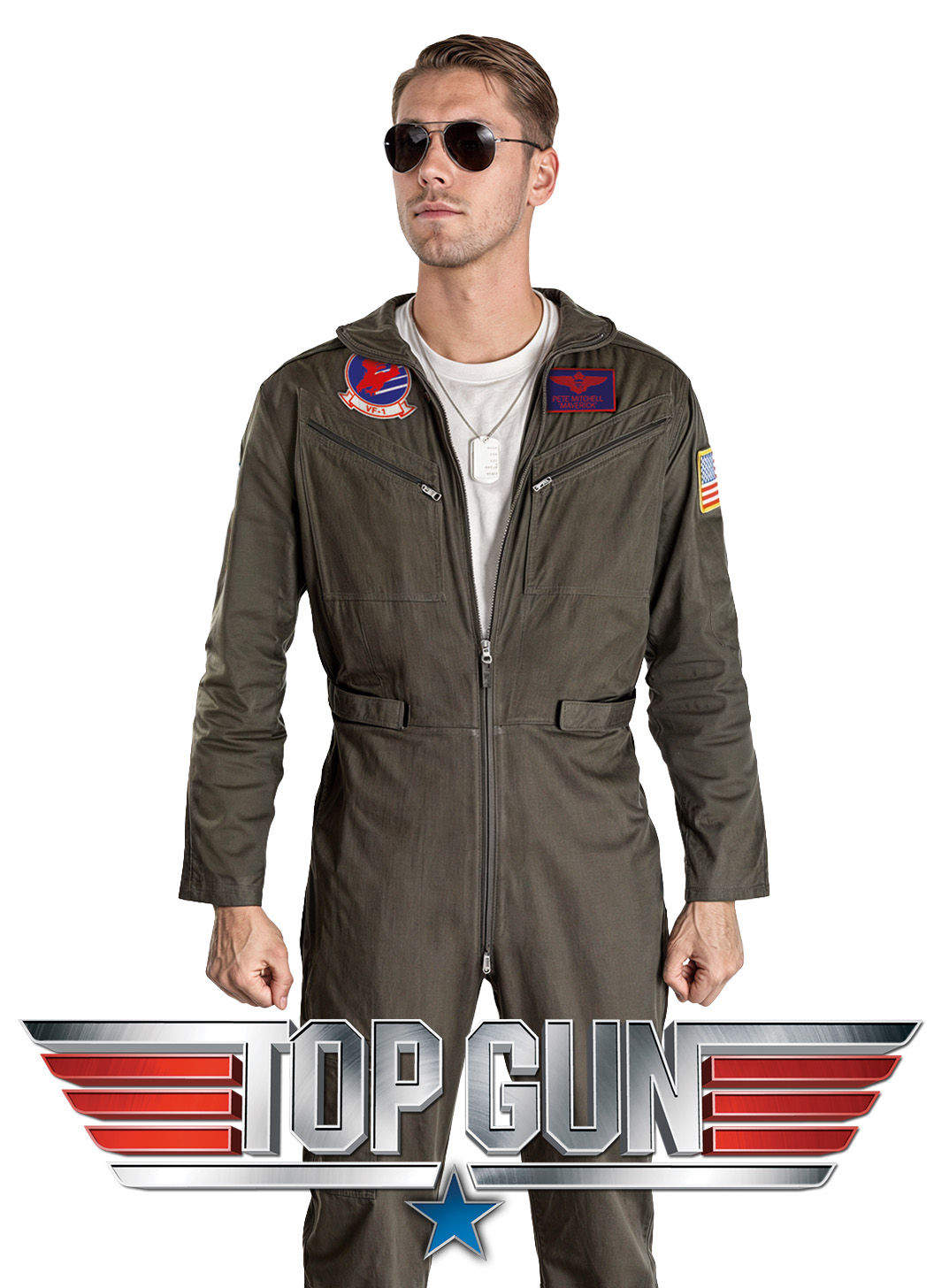 Top Gun Kostüm Overall
