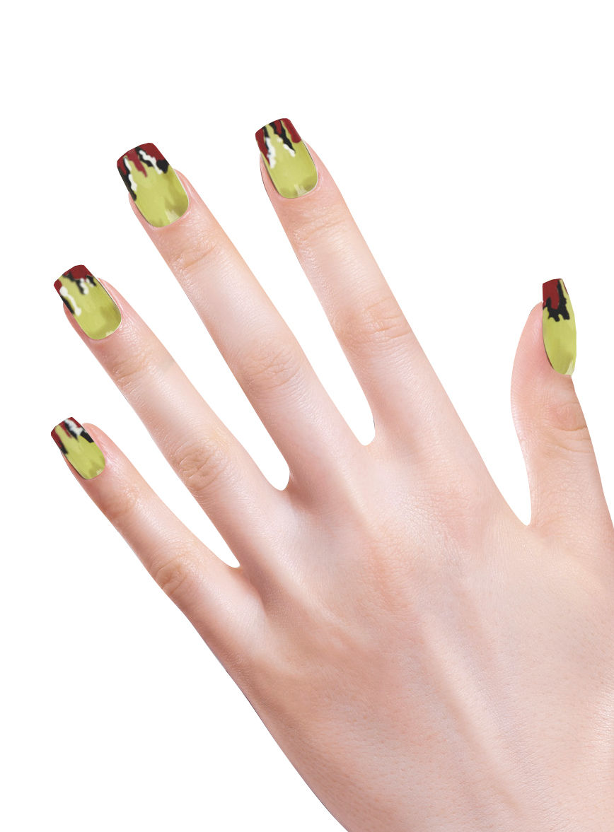 Frankenstein Fingernägel