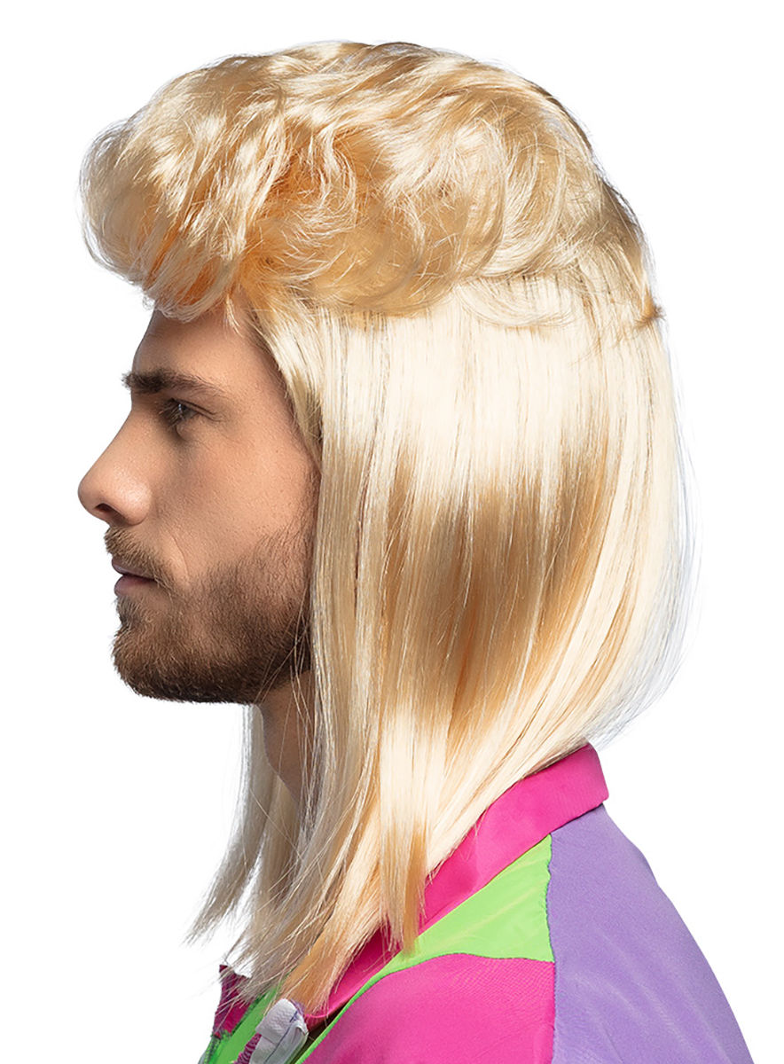 80er Vokuhila blond