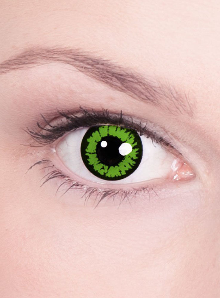 Kontaktlinse Grüne Iris mit Dioptrien