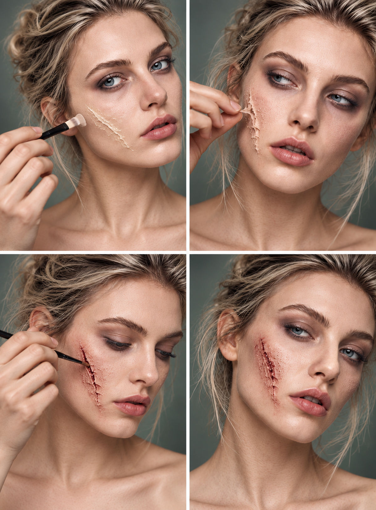 Horrorhuid Vloeibare Latex Effect Make-up