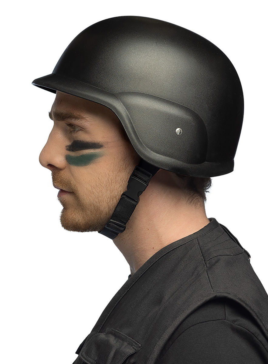 Einsatzhelm Polizei schwarz