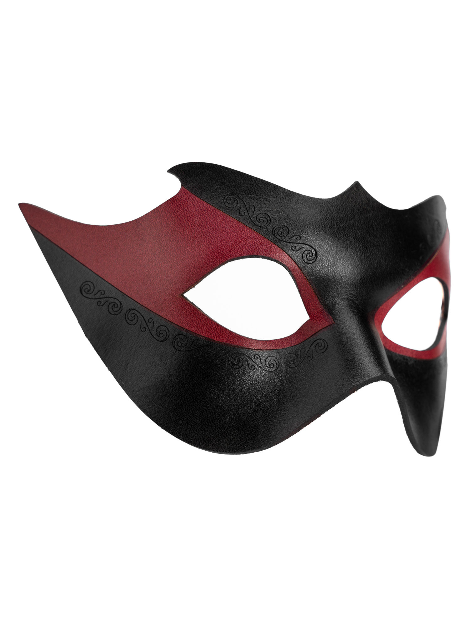 Colombina Novella Venezianische Ledermaske