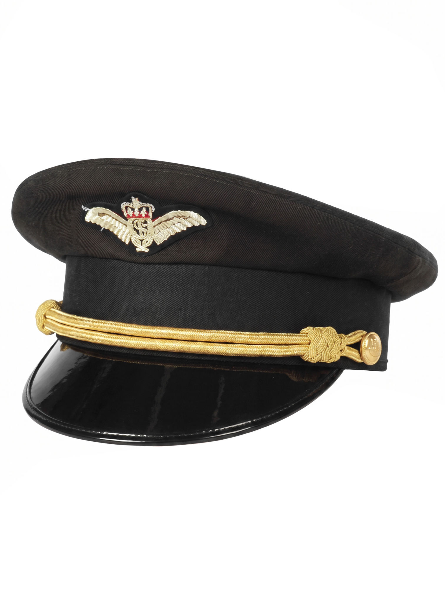 Pilotenhut schwarz