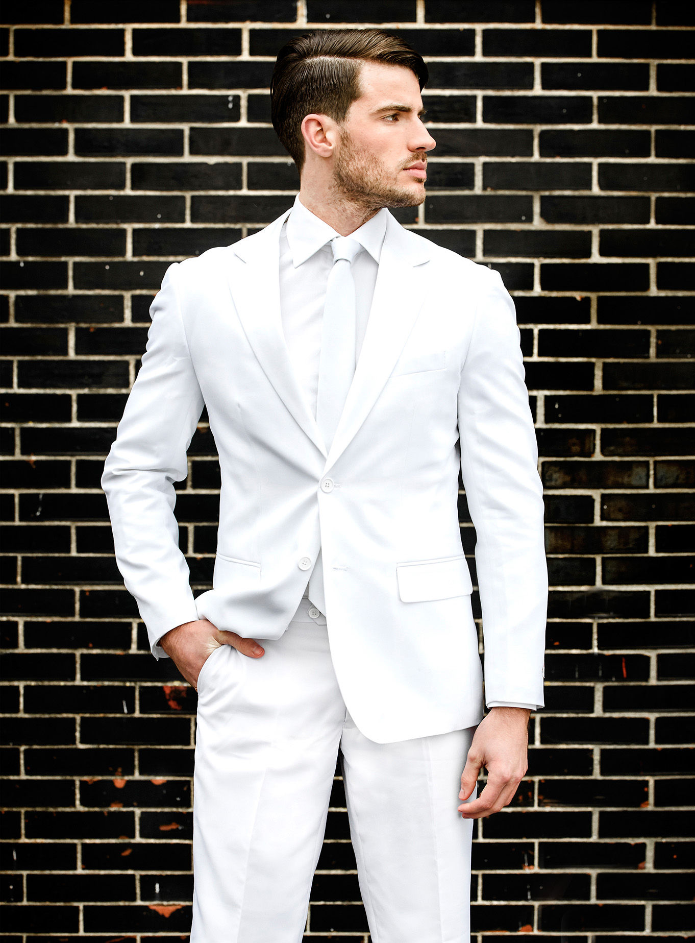OppoSuits White Knight Anzug