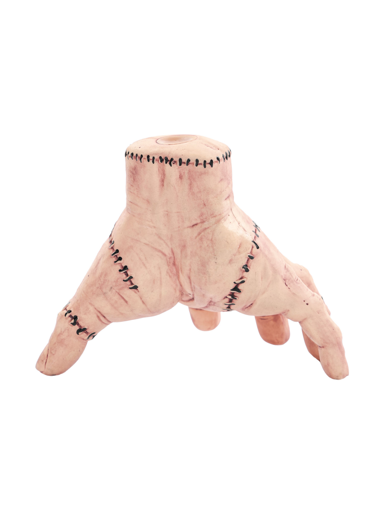 Eiskaltes Händchen stehend - abgehackte Hand Halloween Deko