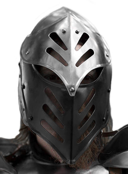 Fantasy Helm - Schwarzes Eis