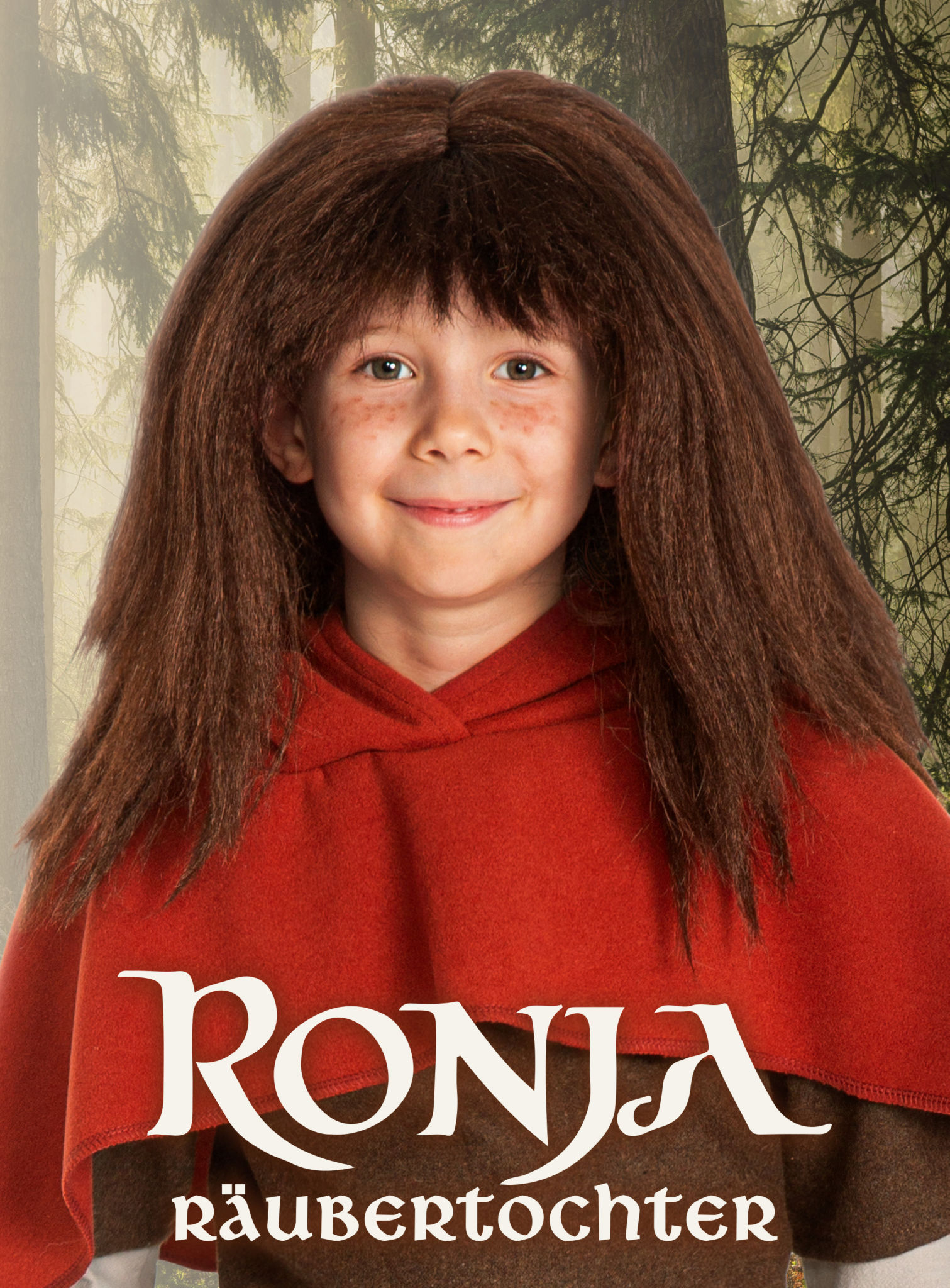 Ronja Räubertochter Kinderperücke