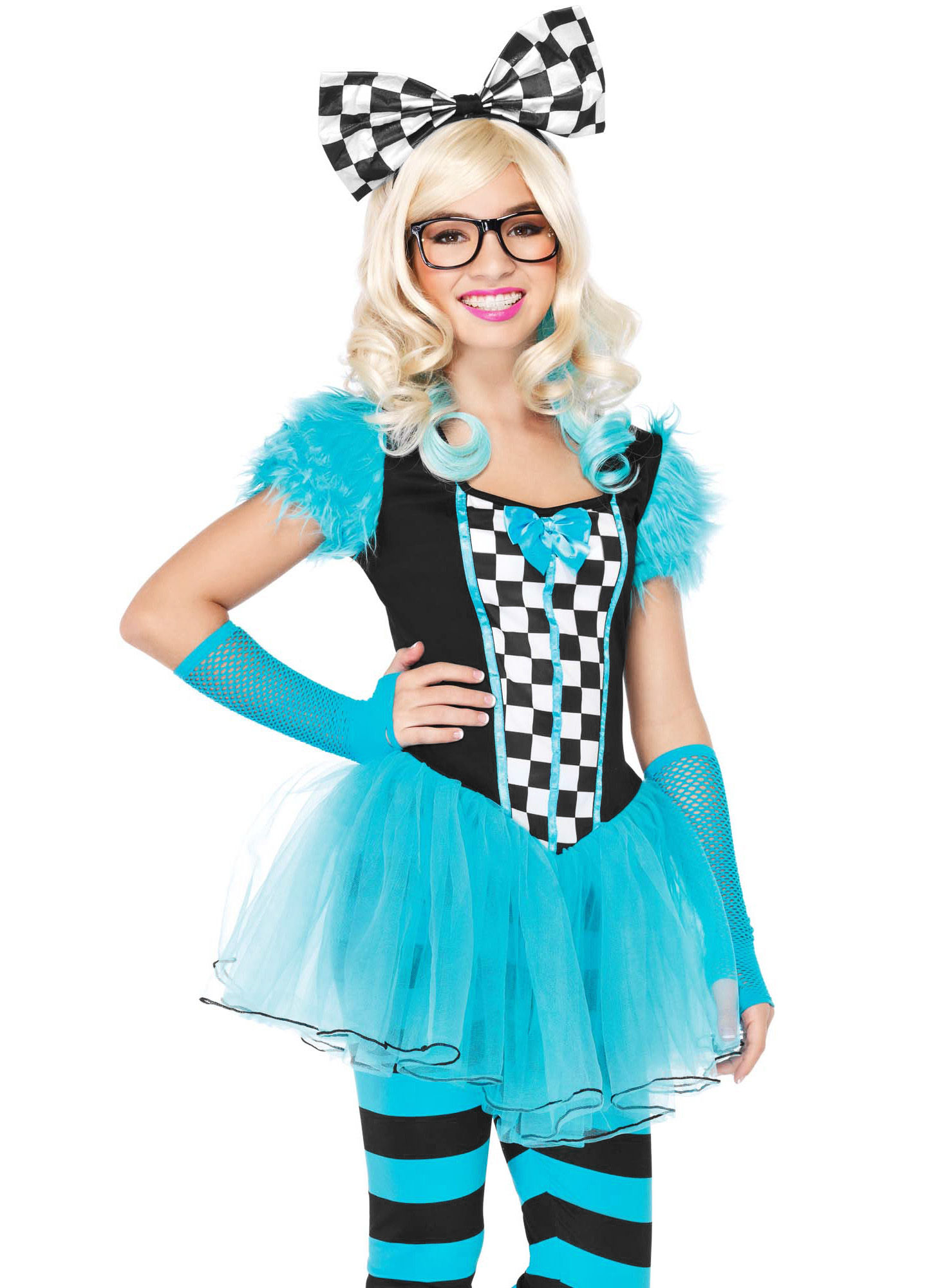 Hipster Alice Kostüm für Kinder