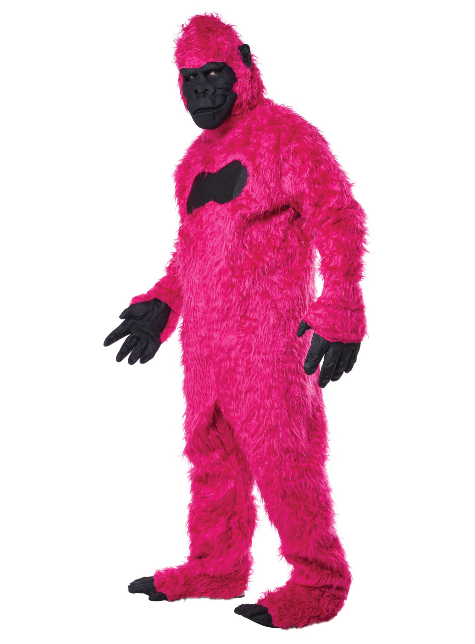 Gorilla kostuum roze