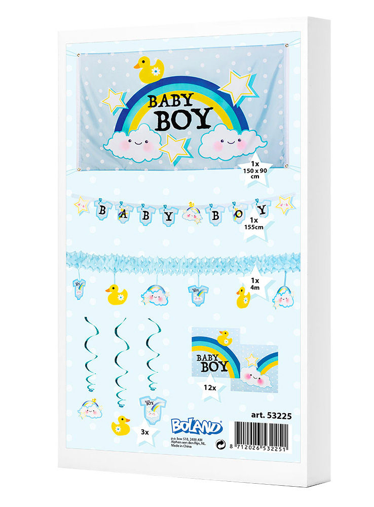 Baby Boy decoratieset