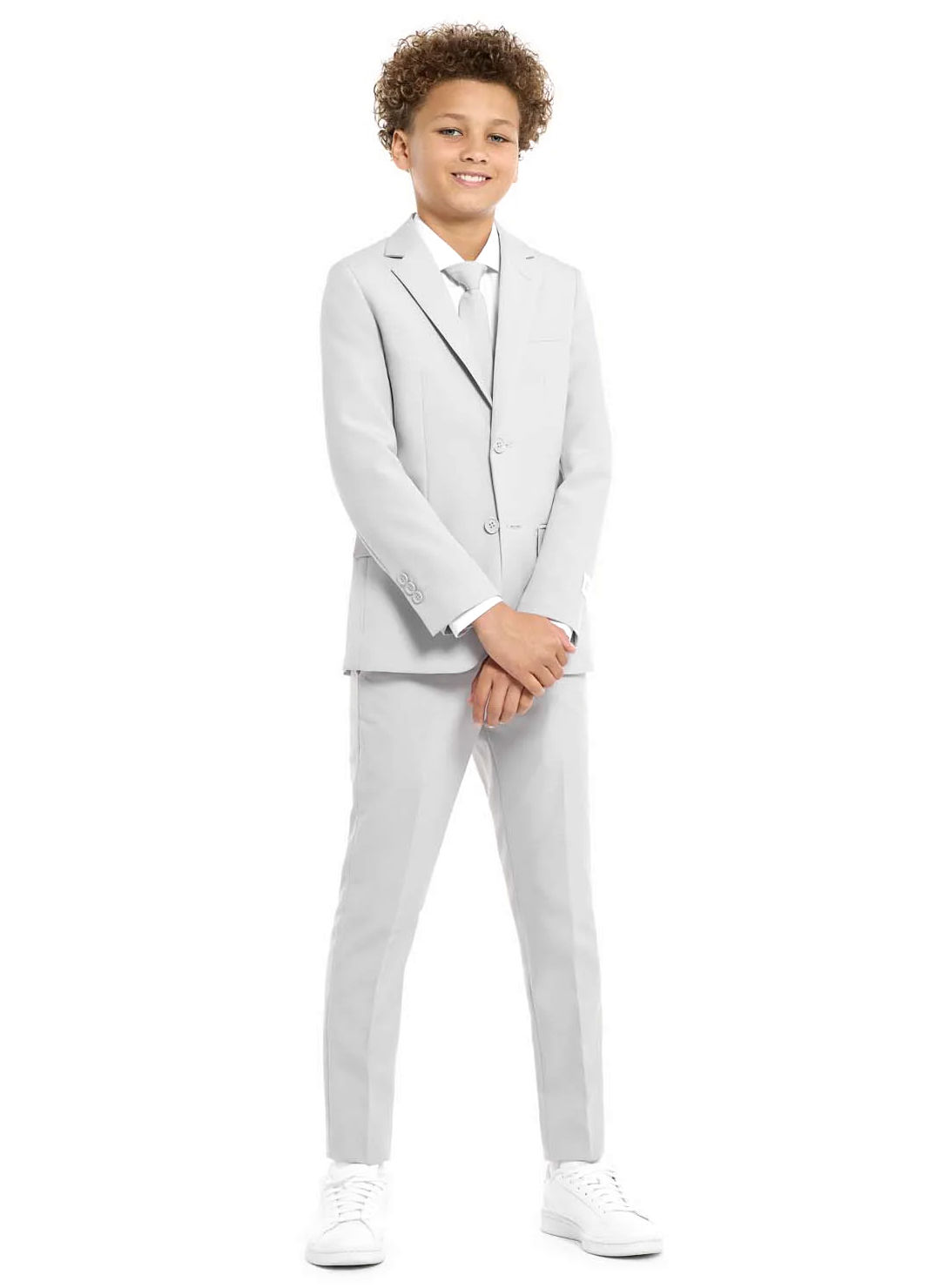 OppoSuits grauer Anzug für Jungen