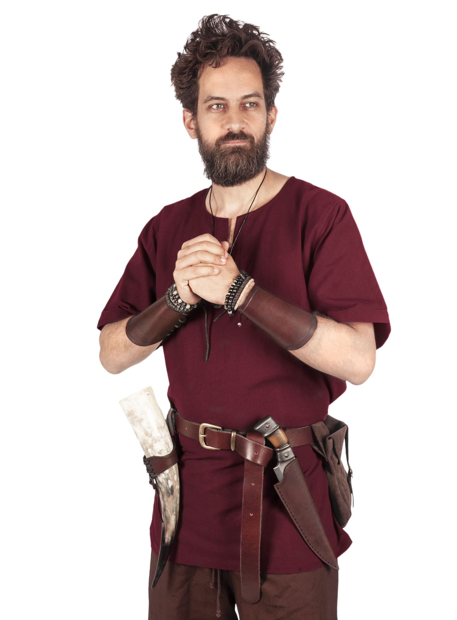 Mittelalter Kurzarm Tunika - Rumold