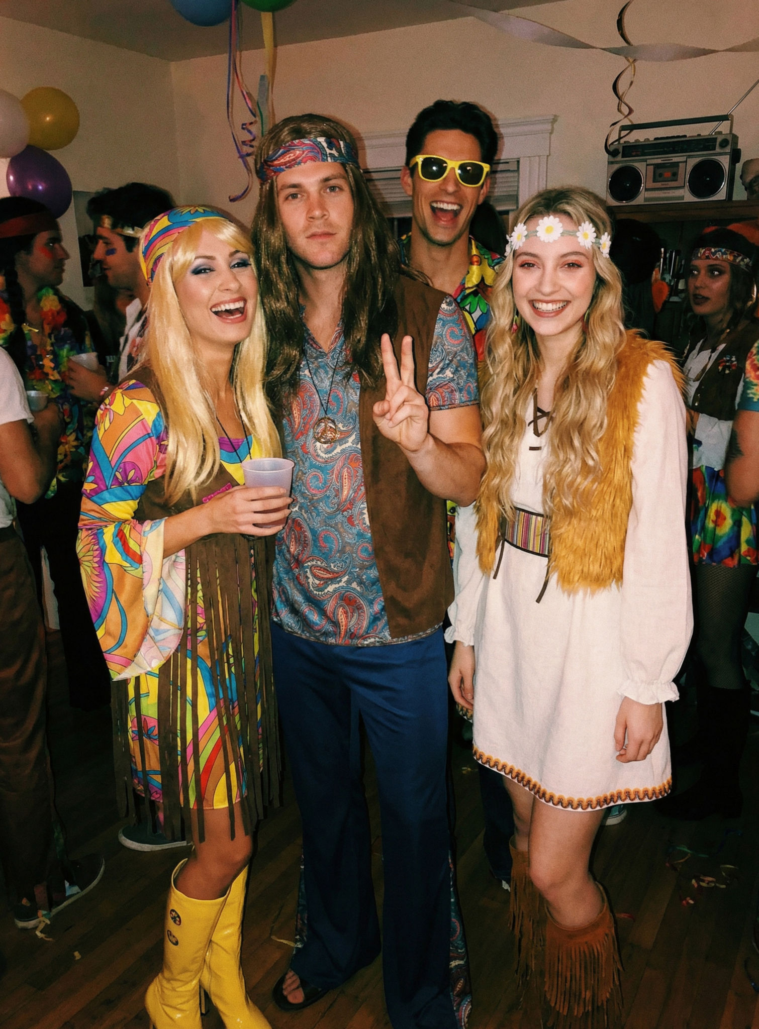 Hippie Kostüm Frau