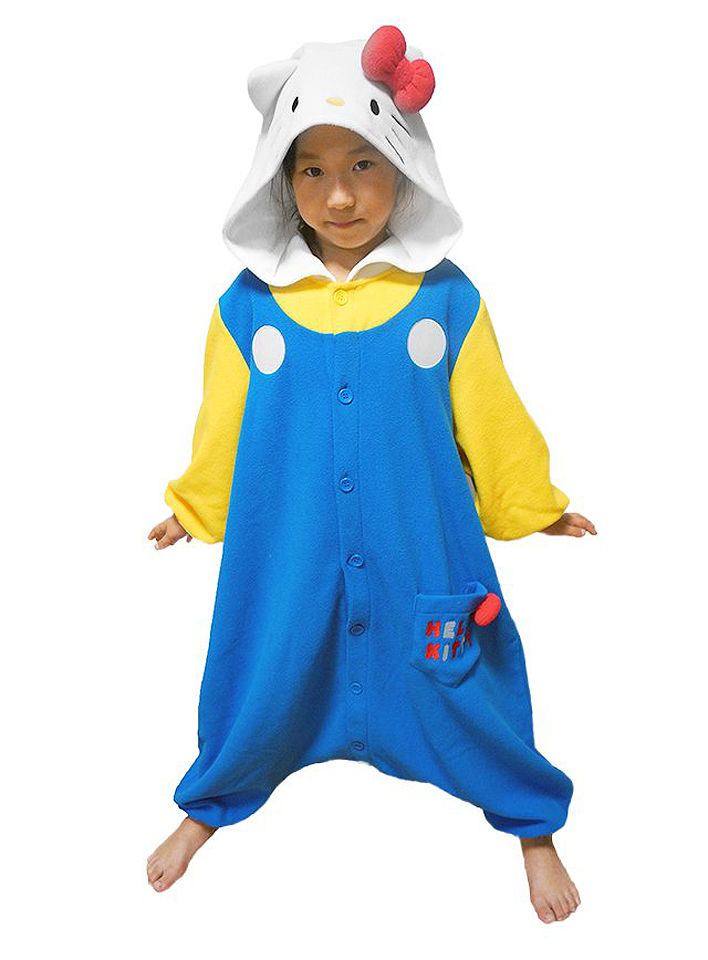 Origineel Hello Kitty Kigurumi Kinderkostuum