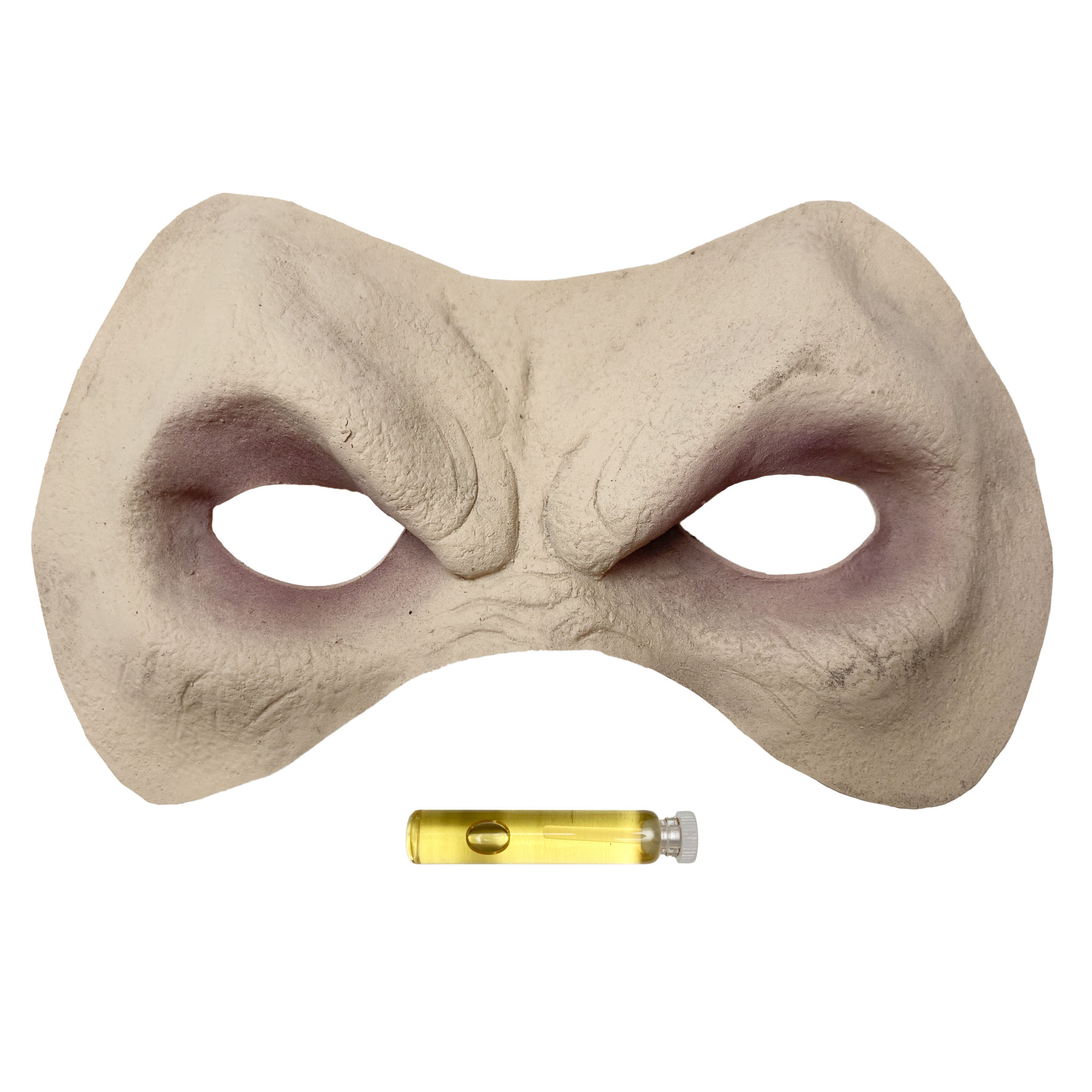 Vampir Maske aus Latex zum Ankleben