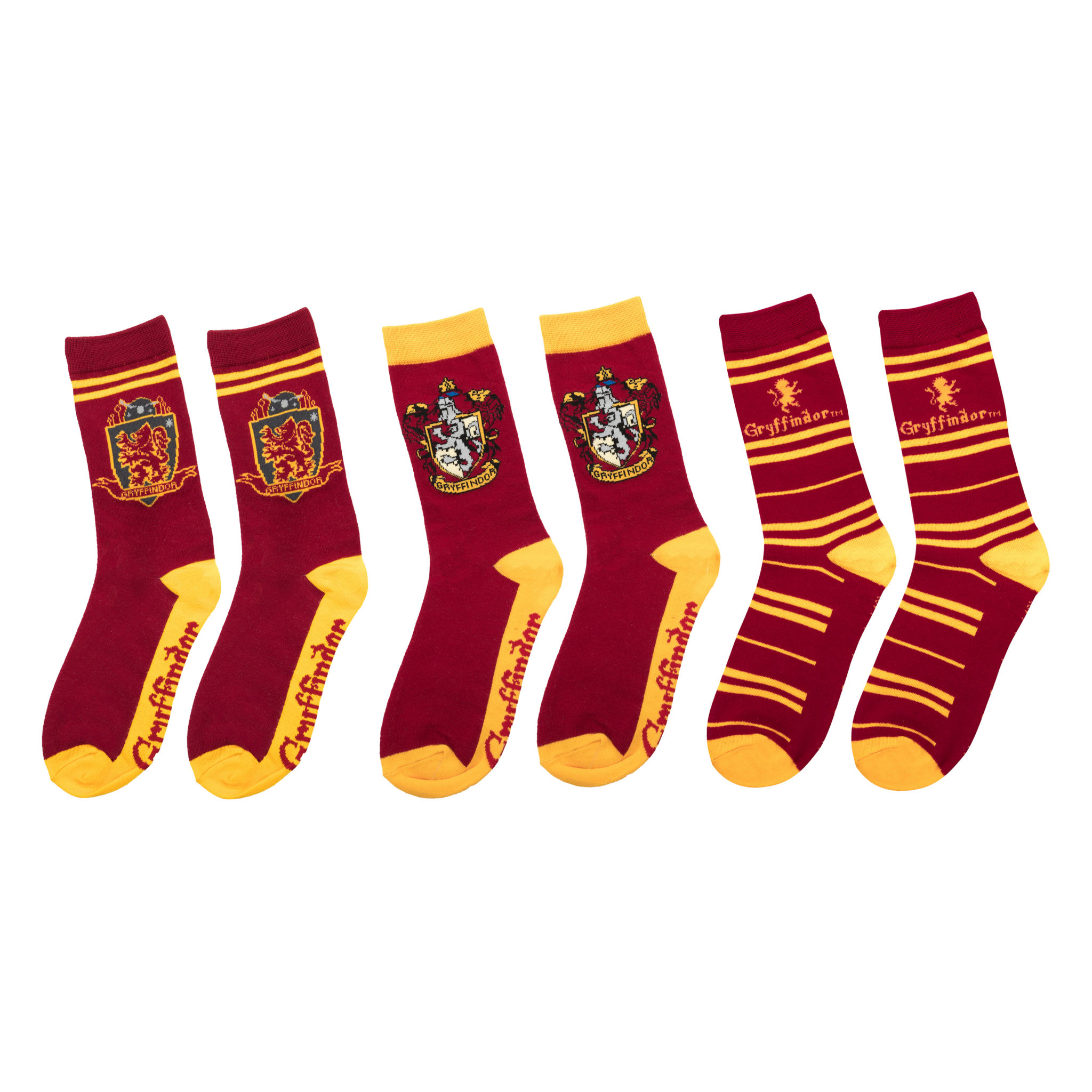 Harry Potter - Gryffindor Socken 3er-Pack