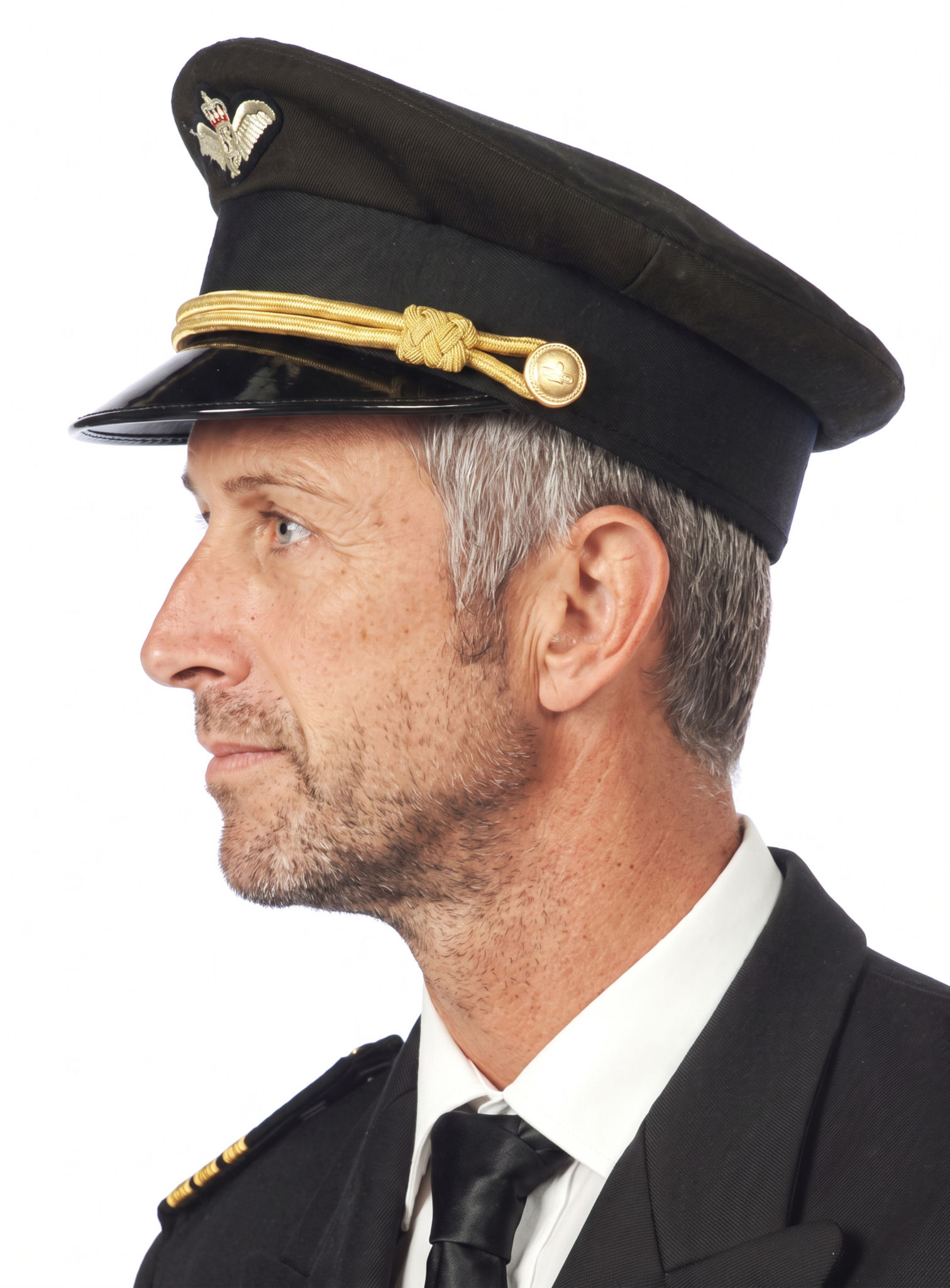 Pilotenhut schwarz