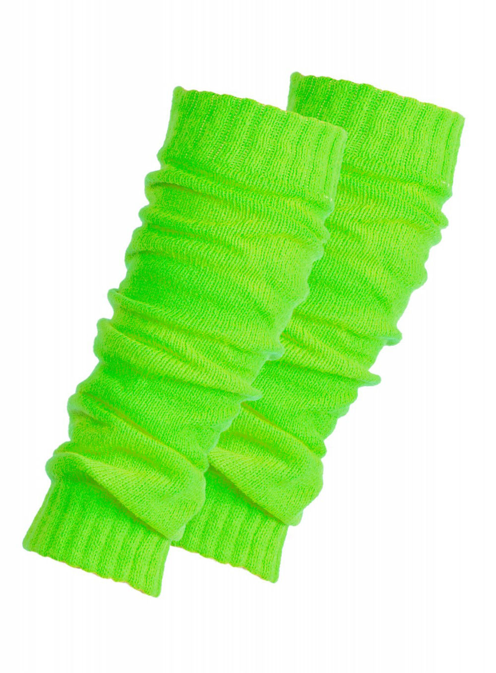 Beinwärmer neon-grün