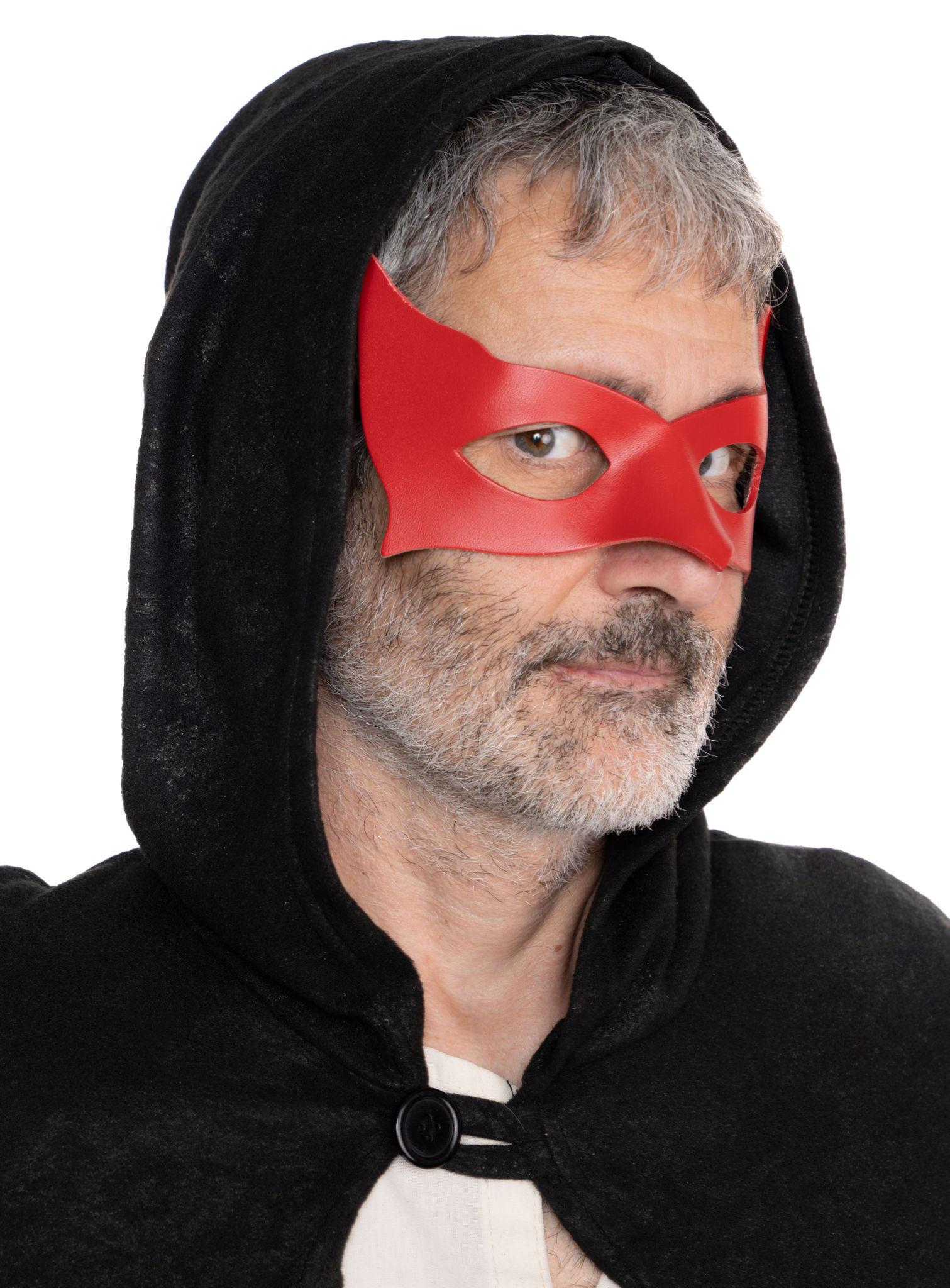 Colombina Incognito rot Venezianische Ledermaske