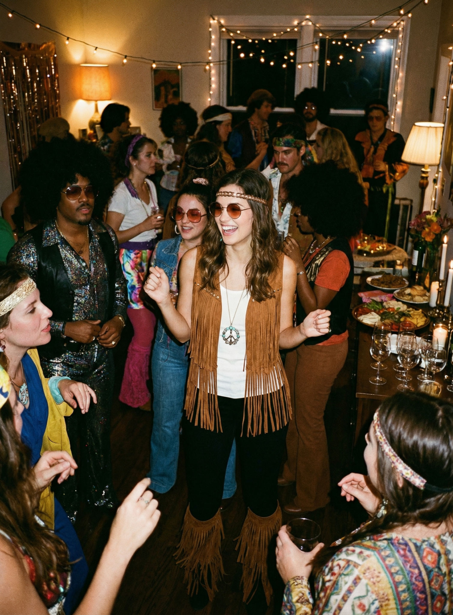 Hippie Kostümset
