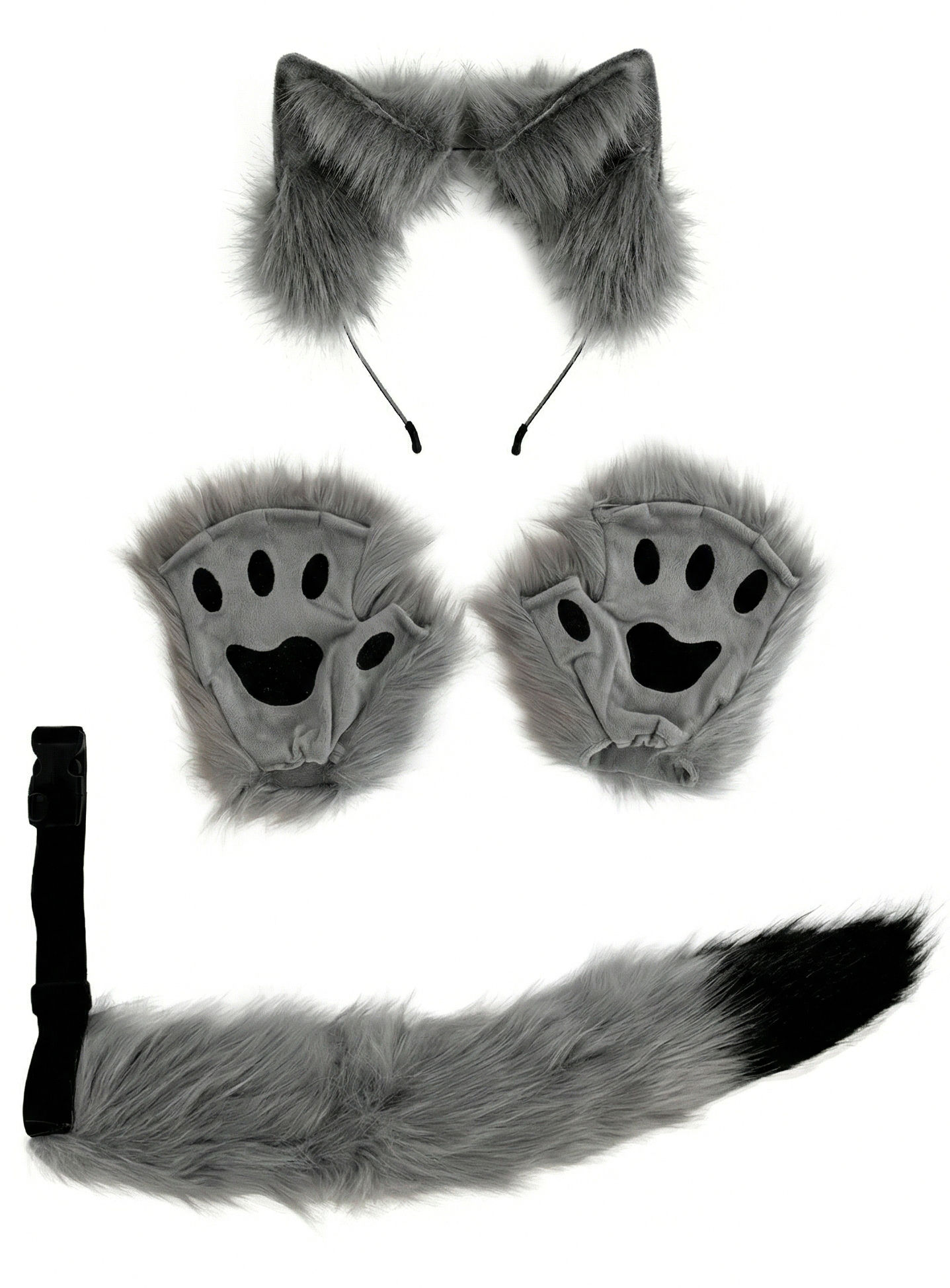 Silberfuchs Kostümset
