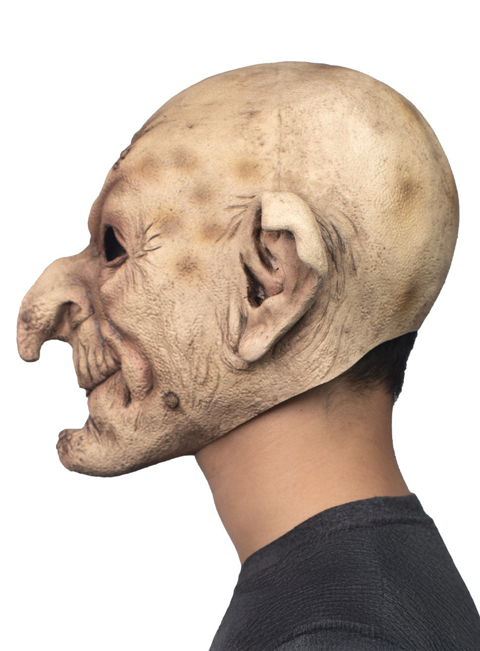 Zauberer Maske des Grauens aus Latex